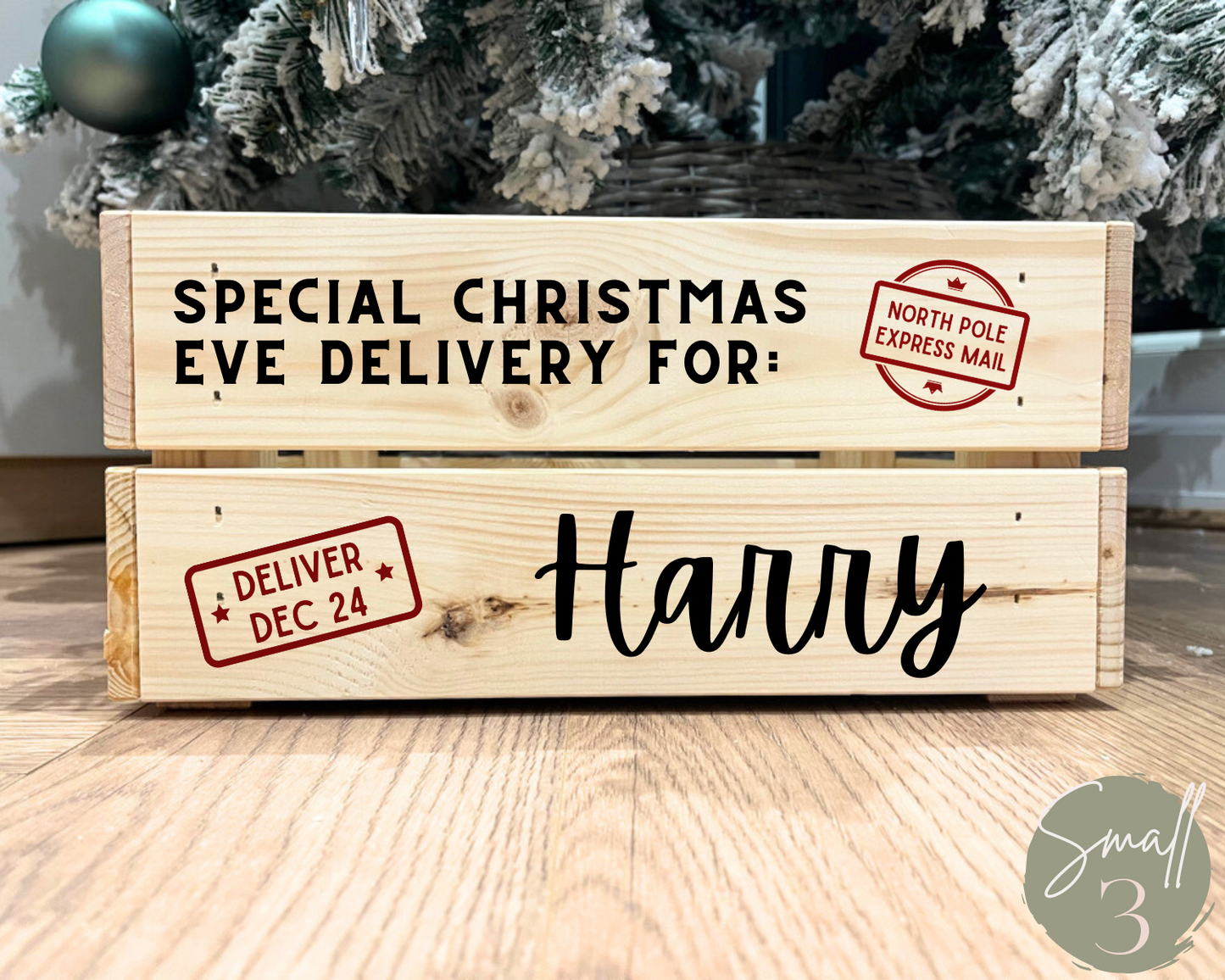 Personalised Christmas Eve Crate