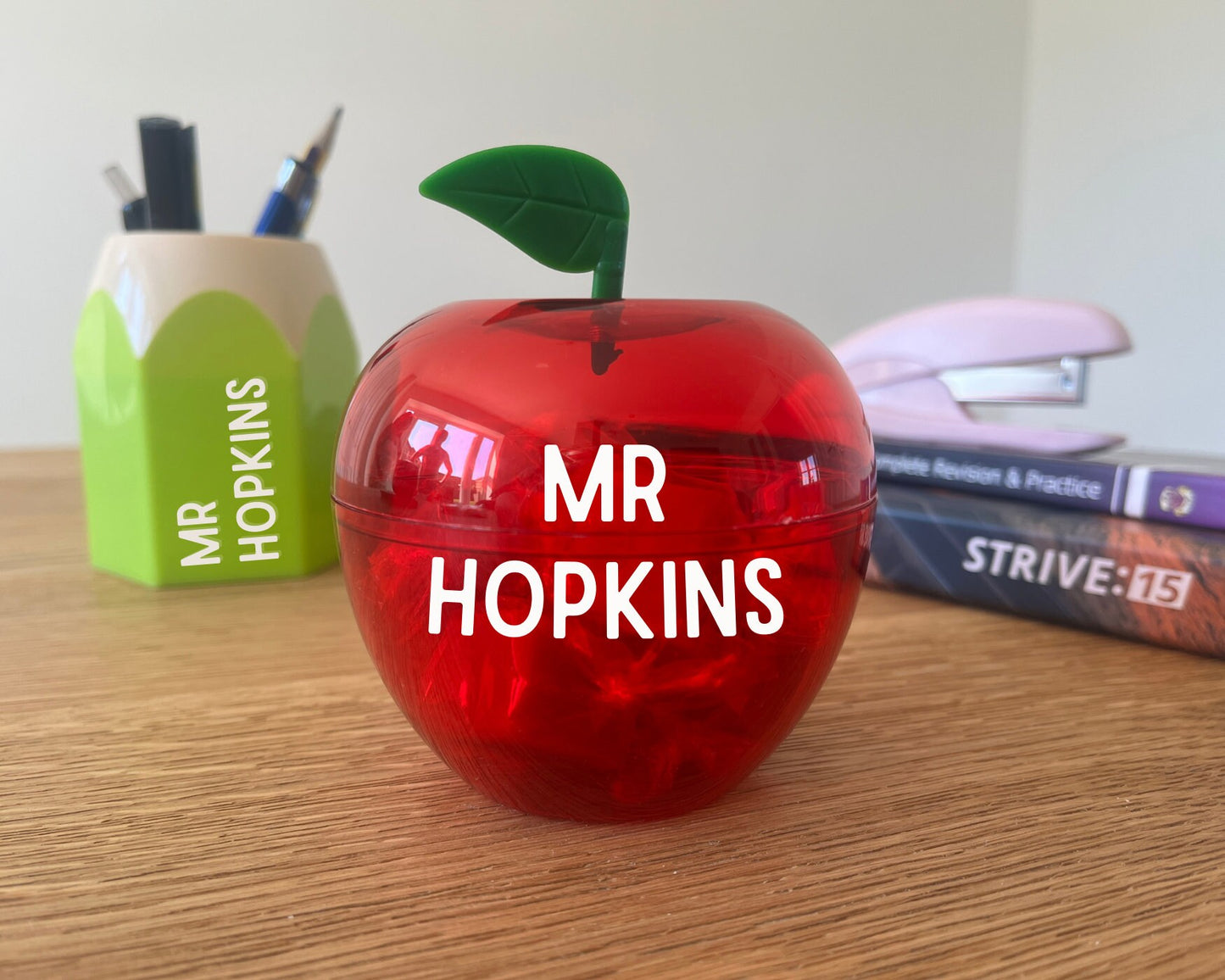 Teacher Fillable Apple Gift with fudge | Thank you teacher | personalised apple | teacher appreciation gift | thank you teacher gift