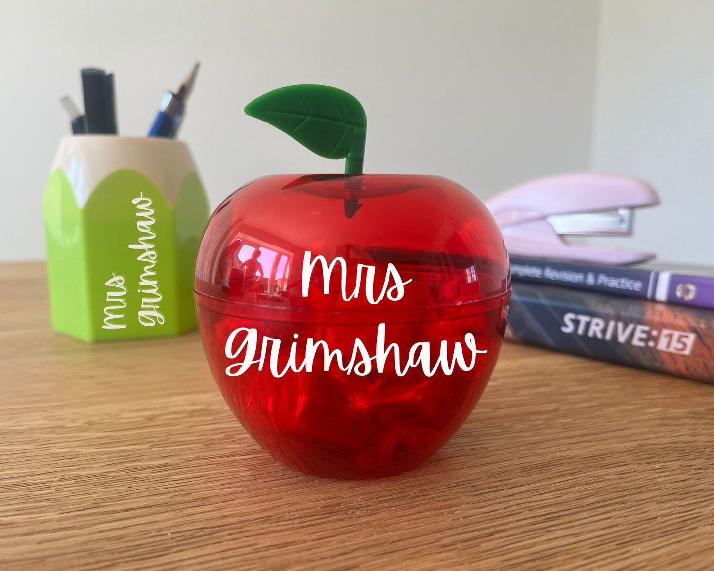 Teacher Fillable Apple Gift with fudge | Thank you teacher | personalised apple | teacher appreciation gift | thank you teacher gift