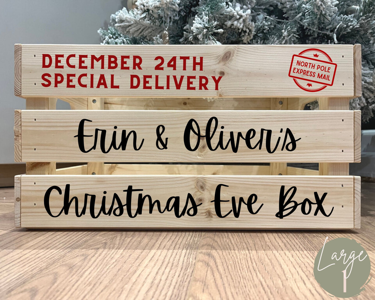 Personalised Christmas Eve Crate