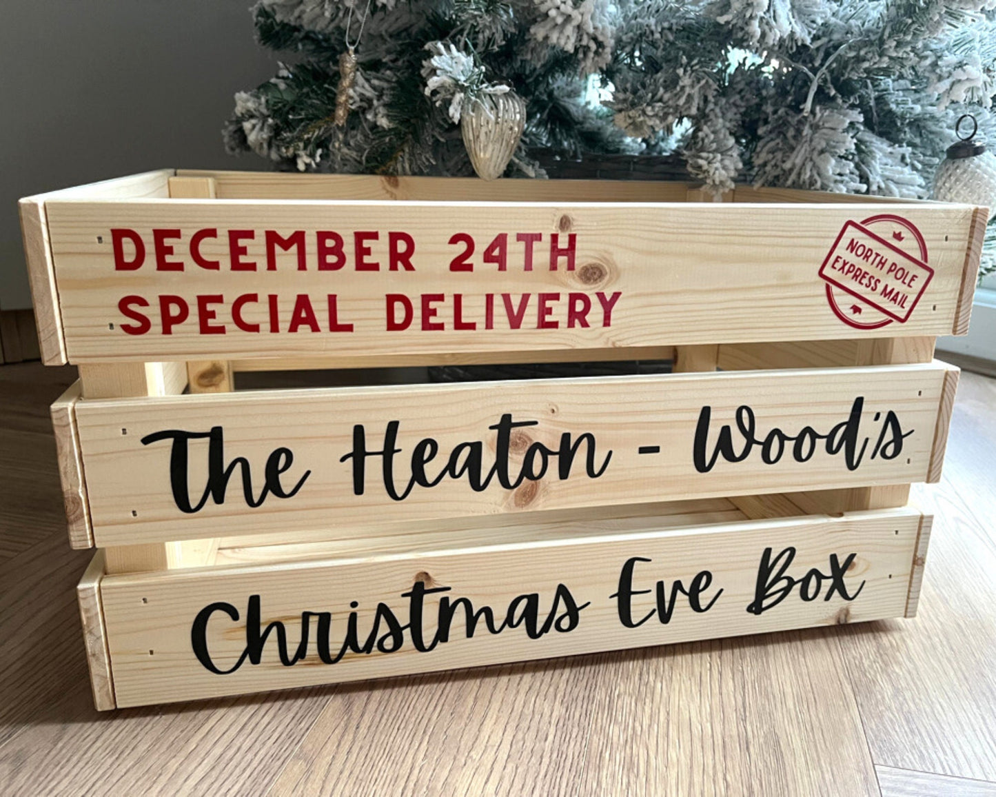 Personalised Christmas Eve Crate