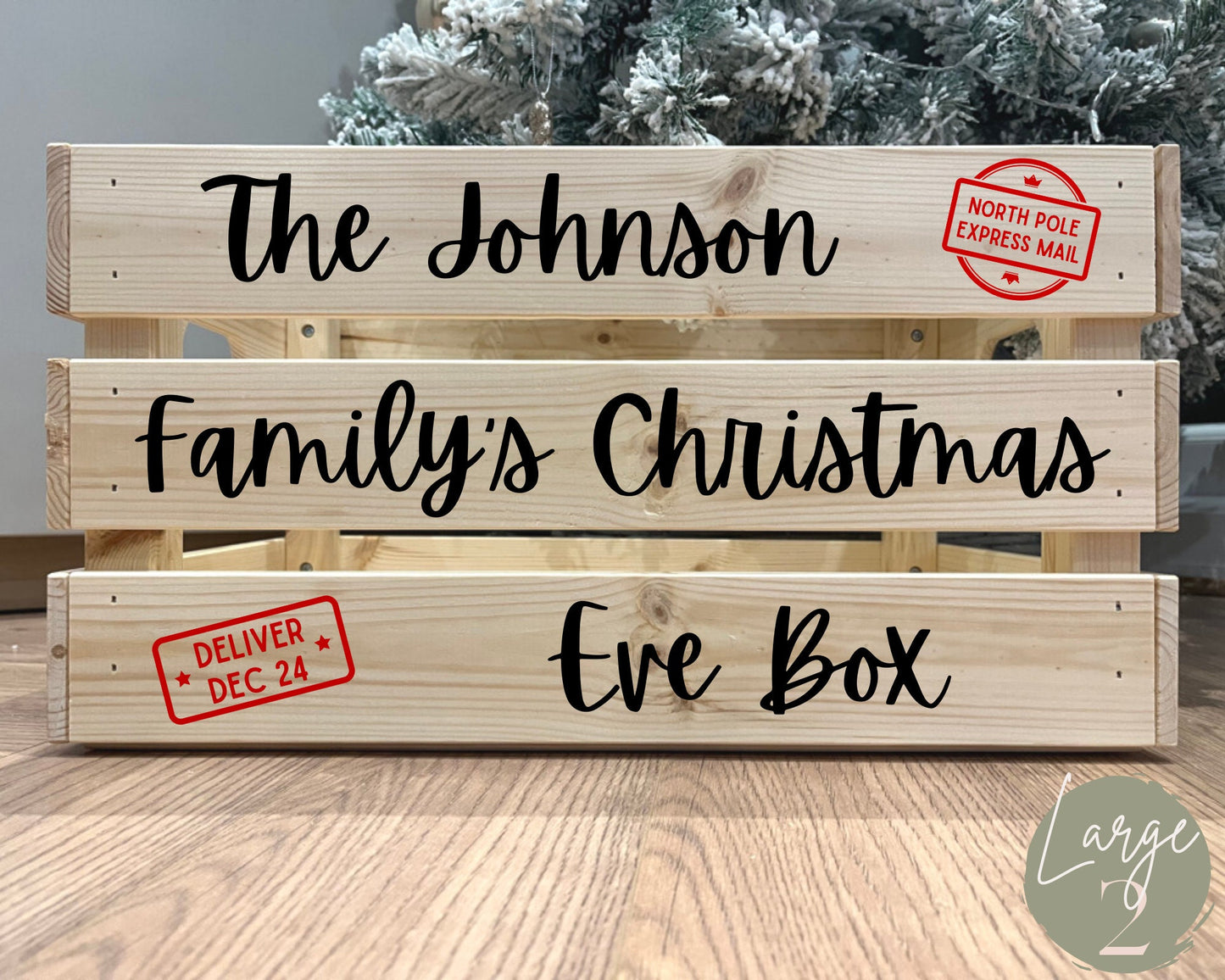 Personalised Christmas Eve Crate