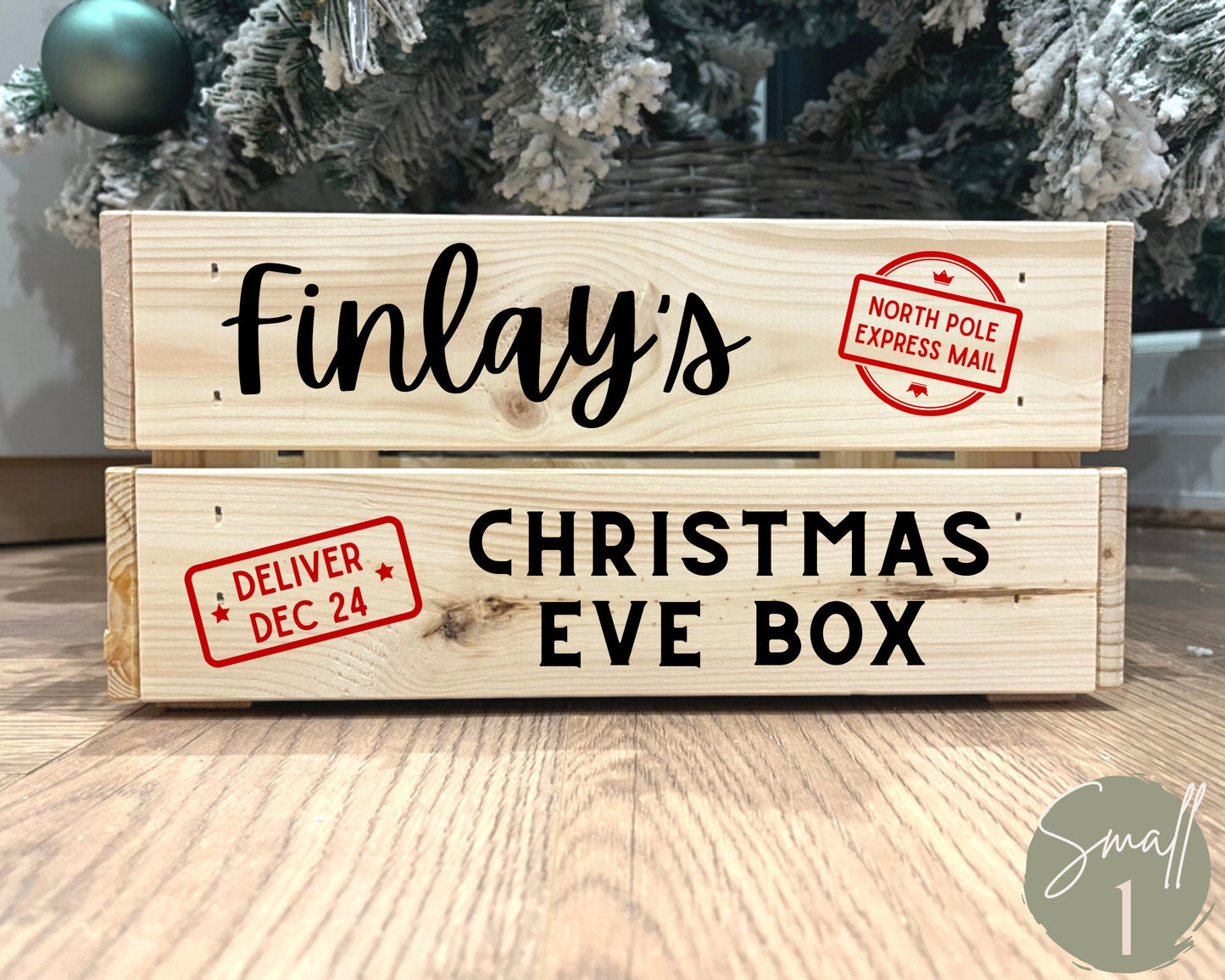 Personalised Christmas Eve Crate