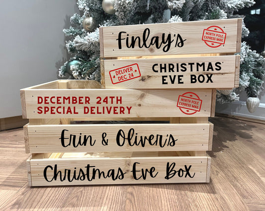 Personalised Christmas Eve Crate