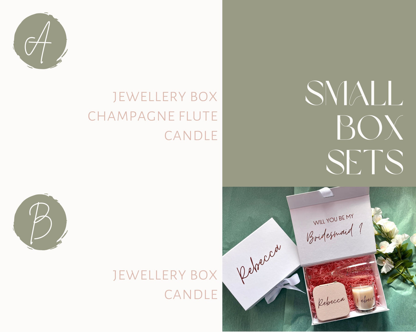 Bridesmaid Proposal Box Personalised Filled Bridesmaid Thank You Bridesmaid Gift Box Bridesmaid Gifts Maid of Honour Gift Box Wedding Party